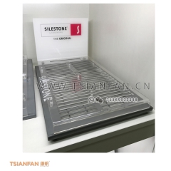 天然石桌面展架-人造石大理石桌面展架-定制LOGO