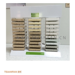 石英石展架生產(chǎn)廠家-多色石英石展架-定做