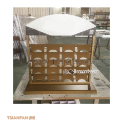 熱賣-花崗巖展架-石英石展會(huì)展架