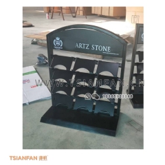 熱賣-花崗巖展架-石英石展會(huì)展架