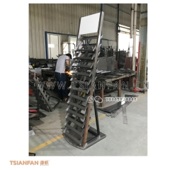 廠家加工-花崗巖樣板架-天然石展柜-熱銷可定制