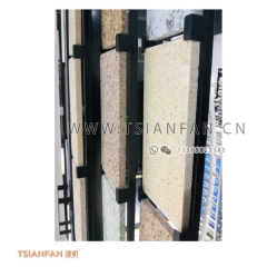 定做-石英石落地架展架-落地式石材展架-圖片實拍