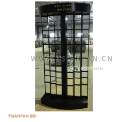 定做-石英石落地架展架-落地式石材展架-圖片實拍