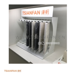人造石可翻頁小展架-大理石石材展架-廠家直銷