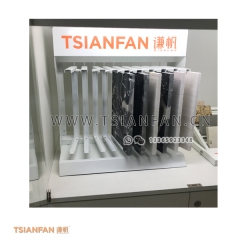 人造石可翻頁小展架-大理石石材展架-廠家直銷