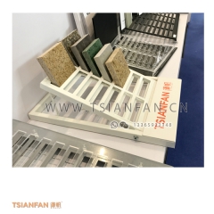 人造石展架廠家-雙排人造石展架-造型新穎