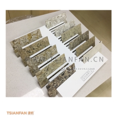 花崗巖展示架-大理石趟架鐵架-激光雕刻LOGO