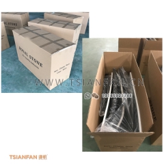 供應(yīng)-人造石架子雙排-石材展柜-制作精美