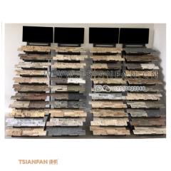訂制批發(fā)-大理石展示架-石英石宣傳架-高端展架