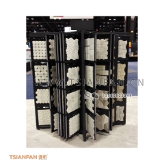 大理石馬賽克翻頁展架