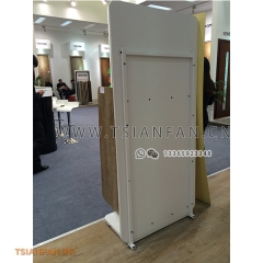 實(shí)木地板翻頁架-直立翻頁展示架木地板-工廠定制