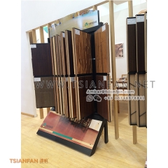 木地板翻頁展架