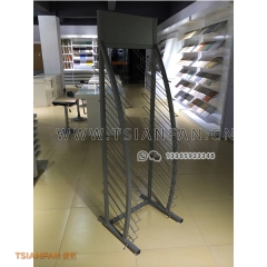 木地板促銷架-地板門店展架-圖片實(shí)拍