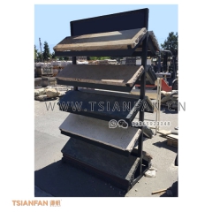 天然石戶外展架-大理石展示架-可定制展架